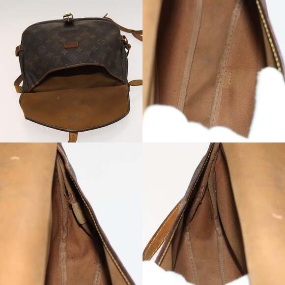 LOUIS VUITTON Monogram Saumur 30 Shoulder Bag M42256 - Picture 12 of 13